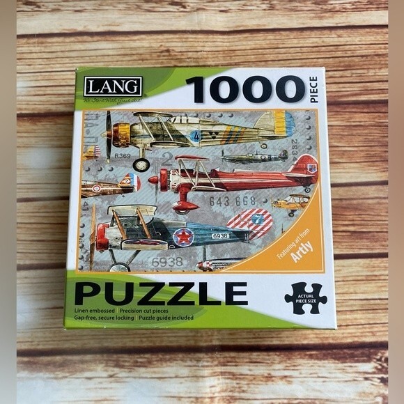 LANG Planes 1000 Piece Puzzle by Artly - Picture 2 of 5